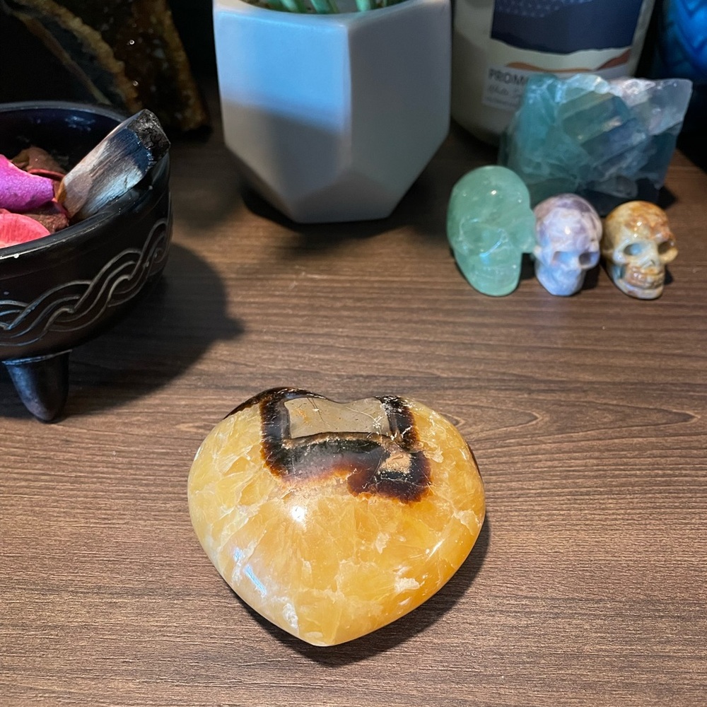 Septarian Heart